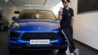 Himansh Kohli is elated as he gifts himself a swanky new Porsche Car Thumbnail