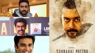 Abhishek Bachchan, R. Madhavan and Rana Daggubati are all Praises for Amazon Prime Video's upcoming movie Soorarai Pottru! Thumbnail