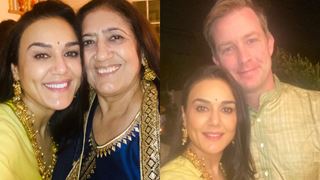 Inside Preity Zinta and husband Gene Goodenough’s Diwali celebration; Check out the pictures below...