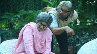 Qurbaan Hua’s Pratibha Ranta is completely unrecognisable in this old woman look