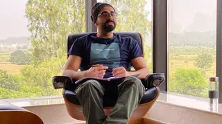 Abhishek Calls Ayushmann Khurrana Prince of Chandigarh; Shares a BTS from the shoot