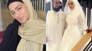 Bigg Boss fame Sana Khan gets married to Mufti Anas In Surat