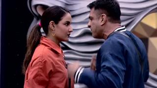 Bigg Boss 14 Promo: Jasmin Bhasin and Eijaz Khan get into an ugly fight, Rahul tries to intervene Thumbnail