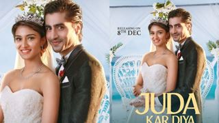 Erica Fernandes and Harshad Chopda's music video titled 'Juda Kar Diya'
