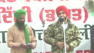 Diljit Joins Protest at Singhu Border For Farmer's Demands Thumbnail