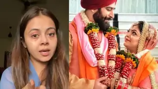 Devoleena hits back at troll accusing her of not speaking earlier against Divya's husband Thumbnail