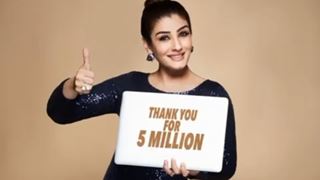 Raveena Tandon on crossing 5 Million followers on Instagram!