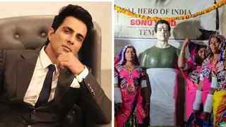 Temple for Sonu Sood built in Telangana, See his reaction  Thumbnail