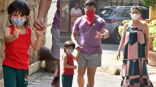 Taimur gives a Stern Warning to Media yet again while Saif asks the Biker to Slow Down Thumbnail