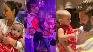 Salman's Squishy hug to Riaan- Rahyl; Riteish-Genelia's adorable pic-video with baby Ayat Thumbnail