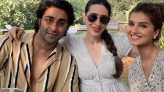 Inside Tara Sutaria and Aadar Jain's new year getaway; rumored couple joins Karisma Kapoor in Alibaug! 