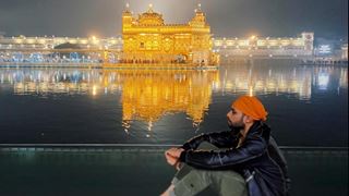 Pics: Siddhant Chaturvedi visits the Golden Temple before kickstarting shooting 
