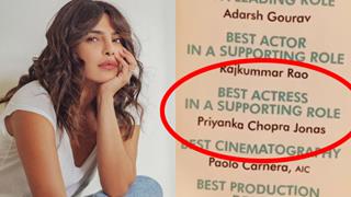 Priyanka Chopra’s name submitted for awards season in 'Best Supporting Actress' category...