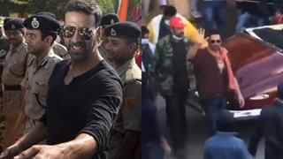 Akshay Kumar's video of greeting fans from Bachchan Pandey shoot in Jaisalmer goes viral… 