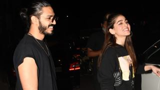 Alaya F steps out for a dinner date with rumoured boyfriend Aaishvary Thackeray