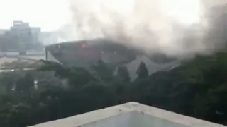 Massive fire breaks out at a studio in Goregaon West; 8 firemen dispatched at the spot… Thumbnail
