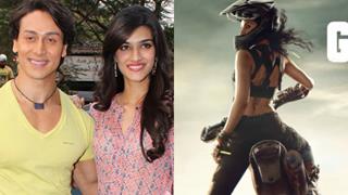 Tiger Shroff shares a glimpse of his leading lady from 'Ganapath'; Kriti Sanon is that you?
