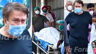 Randhir Kapoor in tears as he receives brother Rajiv Kapoor's body from the hospital: Photos