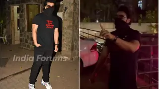 Arjun Kapoor loses cool over a paparazzi attempting to climb Saif-Kareena's compound; Watch video! Thumbnail