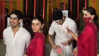 Alia blushed; Gave the best reply when asked 'Kuch Khaas Maanga' as she visited Shiva Temple: Video