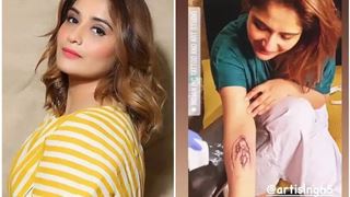 'Bigg Boss 13' fame Aarti Singh gets a tattoo called 'Child of God'