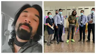 Ajaz Khan arrives at NCB headquarters; reacts to reports of being detained at airport Thumbnail