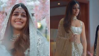 Alaya F turns cool bride, Pairs her lehenga with sneakers & jacket in first music video
