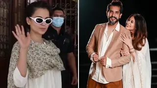 Kangana Ranaut trolled for not wearing mask to dubbing studio; Kishwer-Suyyash bash her