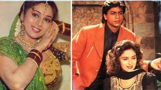 Madhuri Dixit defines timeless beauty in this 27-year-old unseen pic from 'Anjaam' days ft. SRK