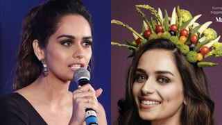 "Food is a personal choice but I encourage everyone to give being vegetarian a try": Manushi Chhillar