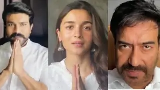 "Time has come to unite and fight": Alia- Ajay-Ram Charan give out an important message with folded hands: Video