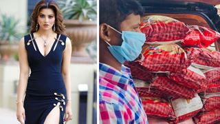 Urvashi Rautela distributes ration to daily wage labourers in Uttarakhand affected by Covid-19 Thumbnail