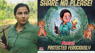 Vidya Balan has the best reaction, as 'Sherni' receives a shoutout from Amul; Details below!