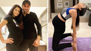 Pregnant Geeta Basra aces yoga asanas, Keen to follow yoga routine post delivery as well