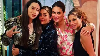 Inside Karisma Kapoor’s intimate B’day bash: Amrita poses with BFF Kareena Kapoor; Malaika skips the party?