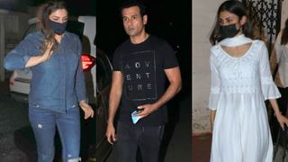 Rohit, Raveena, Mouni and others visit Mandira to offer condolences after husband Raj Kaushal's demise