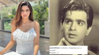 Aamna Sharif: We can now only remember the fond memories and rich legacy Dilip ji left behind