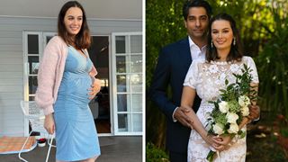 Evelyn Sharma pregnant with first child, flaunts baby bump in new pictures