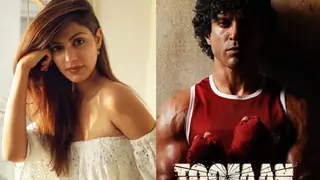 Rhea Chakraborty goes on to give her opinion on 'Toofan' Thumbnail