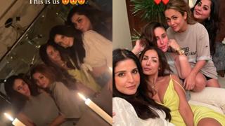 Inside Kareena Kapoor Khan’s Sunday night out with her girl gang; Poses with BFFs Malaika, Amrita and Maheep!