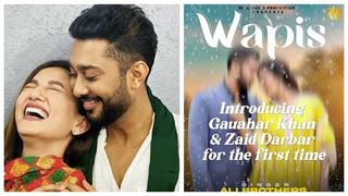 Gauahar Khan and Zaid Darbar make their debut together for a music video titled Wapis, Fans go crazy!