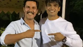 "Where does one go from the top?": Randeep Hooda after meeting gold medalist Olympian Neeraj Chopra