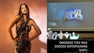 Malaika Arora reacts after watching boyfriend Arjun Kapoor's film Bhoot Police