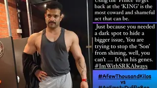 Karan Patel on Shah Rukh-Aryan Khan issue: Using the 'Prince' to get back at the 'KING' is the most coward act Thumbnail