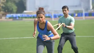 Performances from Taapsee, Priyanshu, and Abhishek are the highlight of Rashmi Rocket Thumbnail