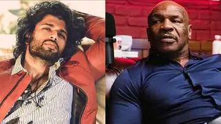 Vijay Deverakonda shares picture with Mike Tyson from sets says, "This man is love" Thumbnail