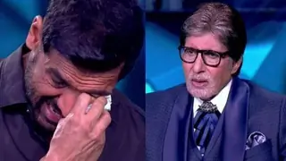 John Abraham wept inconsolably in front of Big B says, "hurting a voiceless animal is wrong" Thumbnail