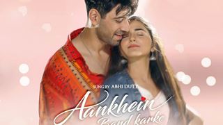 Aankhein Band Karke poster out now: Karanvir Sharma and Debattama Saha look loved up