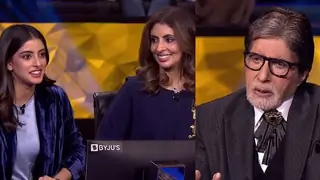 Amitabh Bachchan replies to Shweta Bachchan asking him, "about the show completing 1000 episodes" Thumbnail