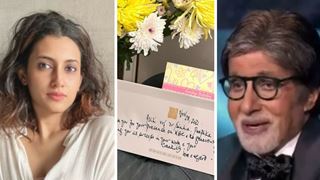 Additi Gupta is overwhelmed on receiving a hand-written letter from Amitabh Bachchan thumbnail